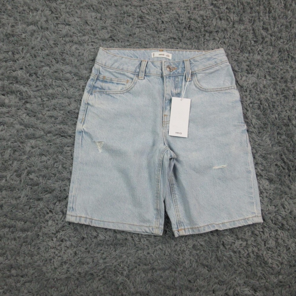 MNG Denim Shorts Boys 11 146cm Blue Kids Denim Lab Martin Bermuda 25x8* NWT - Picture 1 of 16